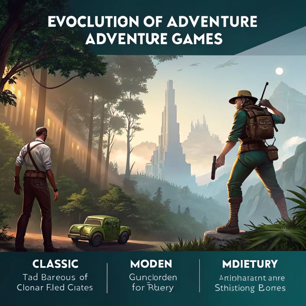 The Evolution of Adventure Games